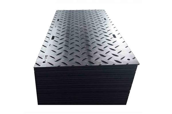 HDPE plastic track mats for excavators