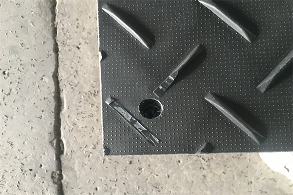 HDPE plastic track mats for excavators