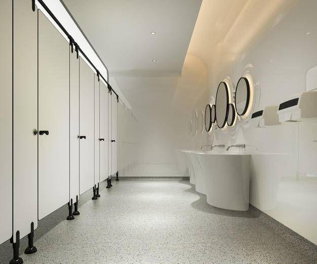 HDPE Toilet Door