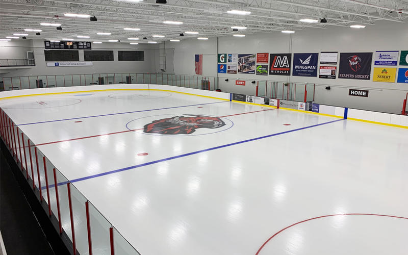 Synthetic Ice Rink