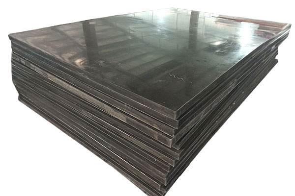 Customized neutron shielding polyethylene sheets