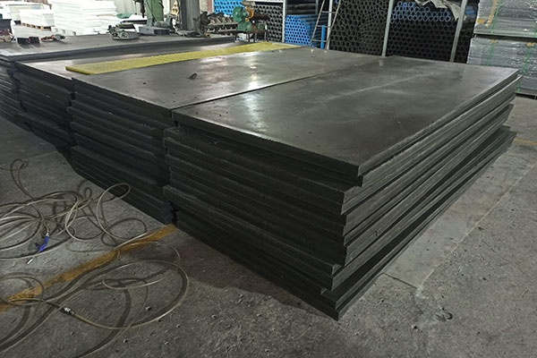 5% borated polyethylene neutron shielding