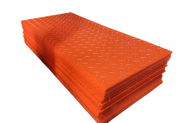 Plastic HDPE temporary access road mats