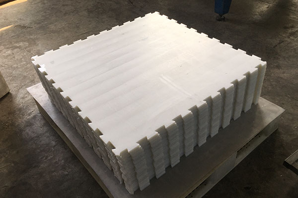 4x8 ft UHMWPE synthetic ice tiles