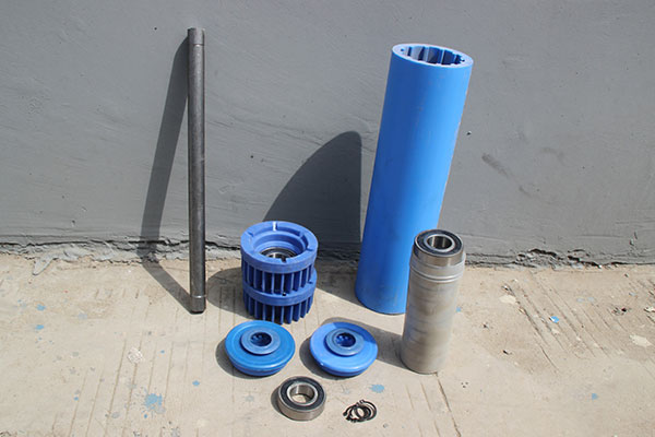 Plastic HDPE conveyor rollers manufacturers